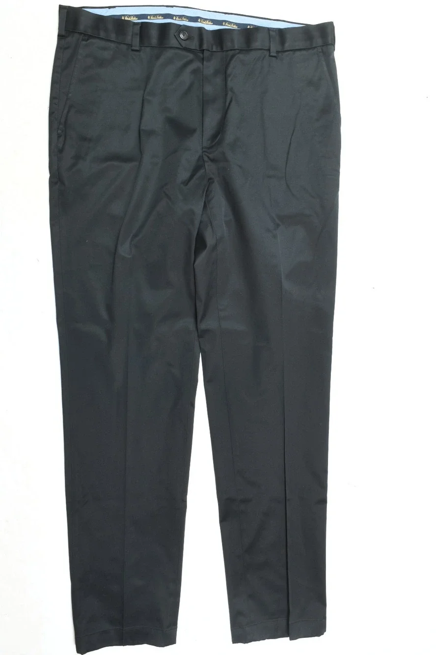Brooks Brothers MILANO Advantage Chino Pants Mens 38x34 Black Straight Leg